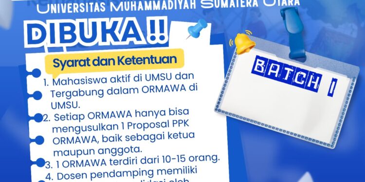 Program Penguatan Kapasitas Organisasi Kemahasiswaan (PPK Ormawa) Tahun 2026