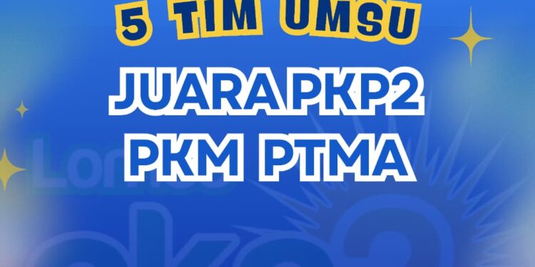 Lima Tim UMSU Juara pada Ajang PKP2 PKM Tingkat PTMA